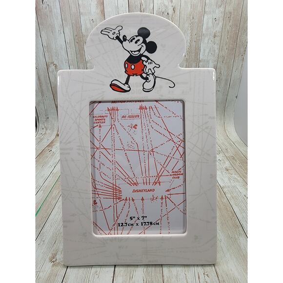 Disney 100 Years of Wonder Celebration Mickey Photo Frame 5'' x 7 New In Box - Picture 1 of 6